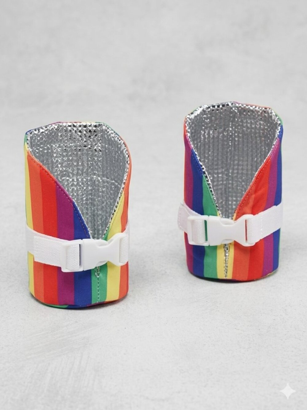 OLD NAVY Beverage Vest striped Drink Cooler 2-Pack for the Family BORN TO PRIDE